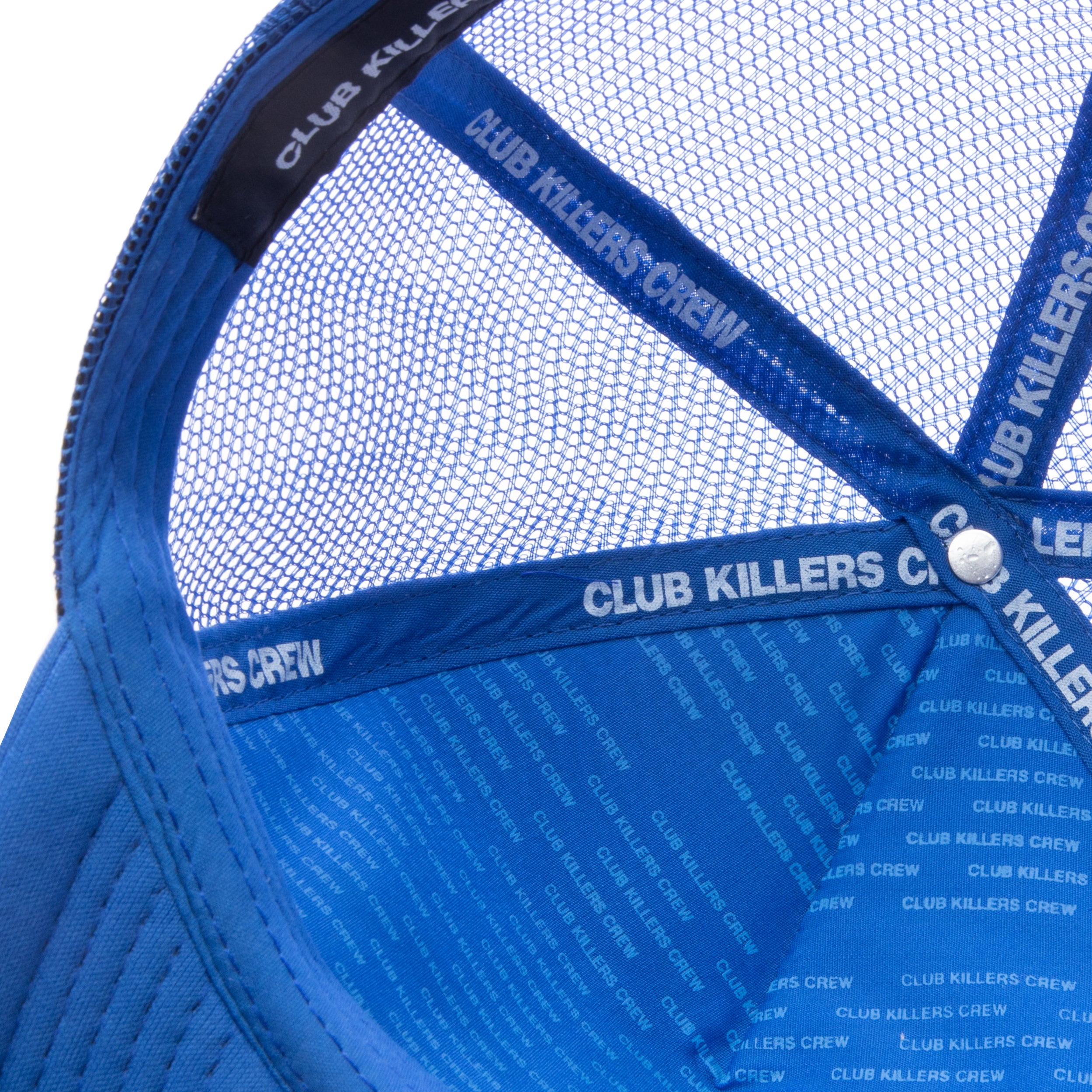 SORRY NO REQUESTS - BLUE CUSTOM TRUCKER HAT