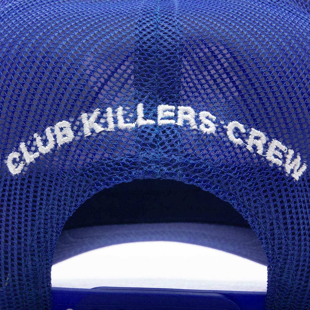 SORRY NO REQUESTS - BLUE CUSTOM TRUCKER HAT