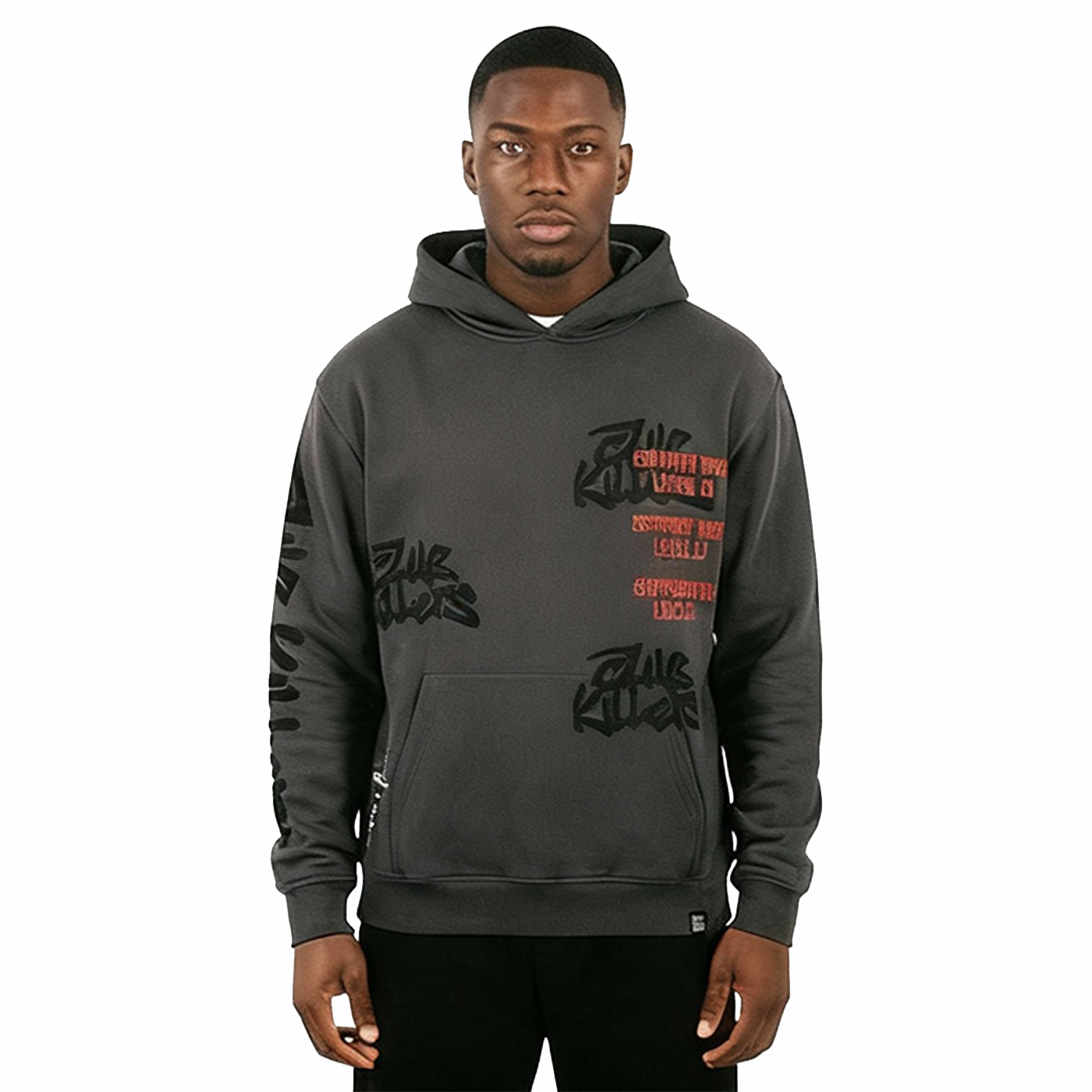 SUPPORT YOUR LOCAL DJ - GREY HOODIE