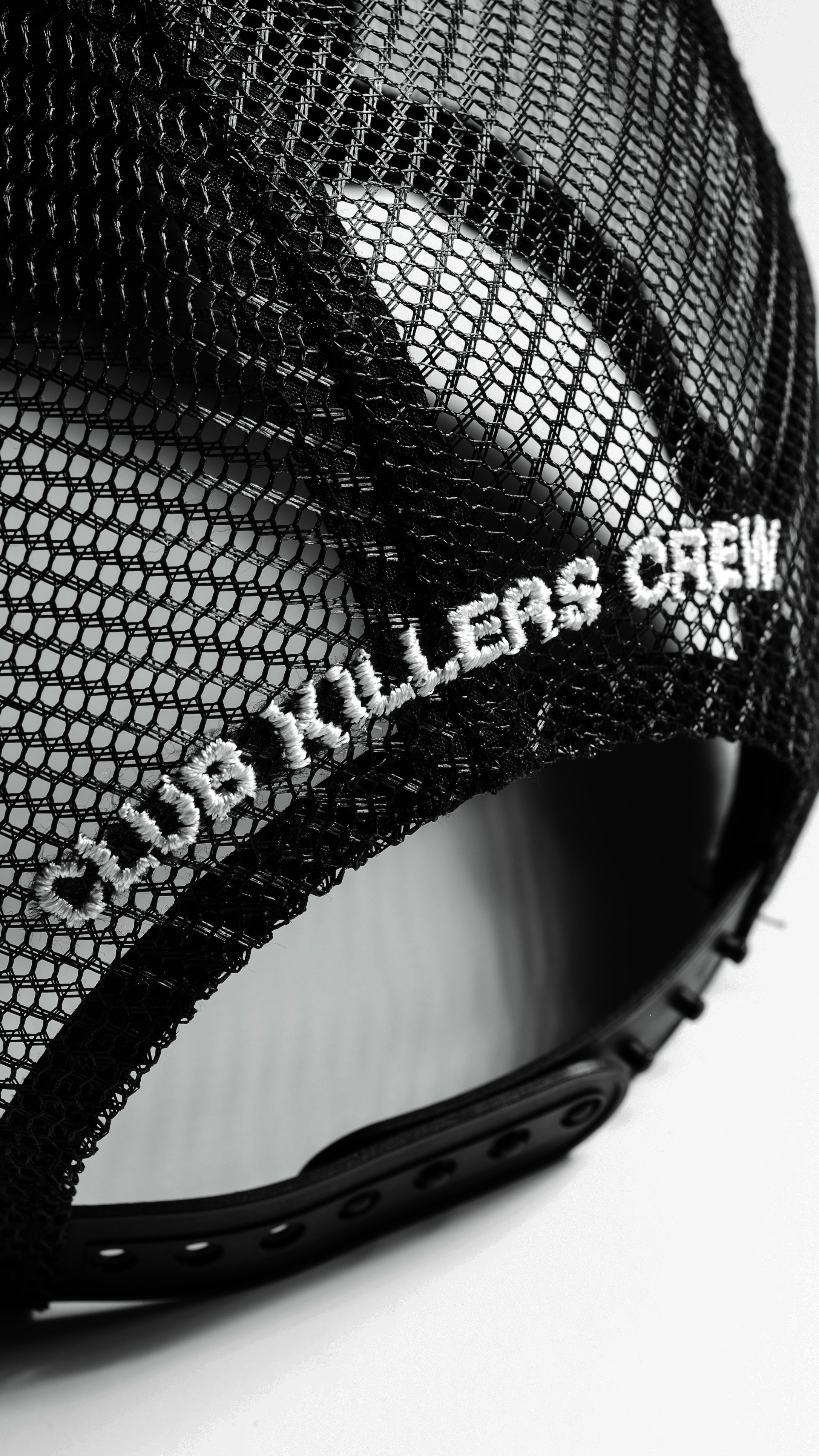 CLUB KILLERS Custom Trucker Hat - Black With White Logo