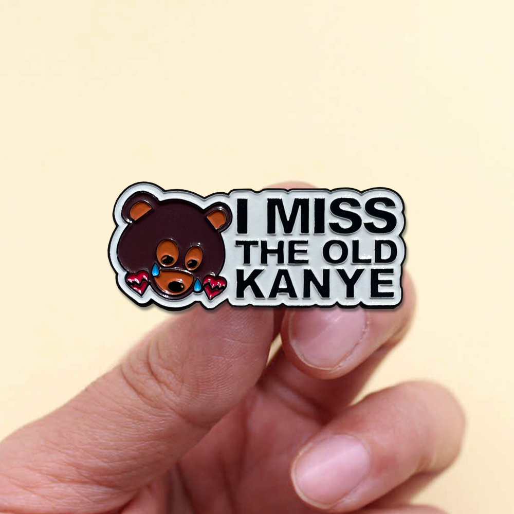 Sad Bear Pin
