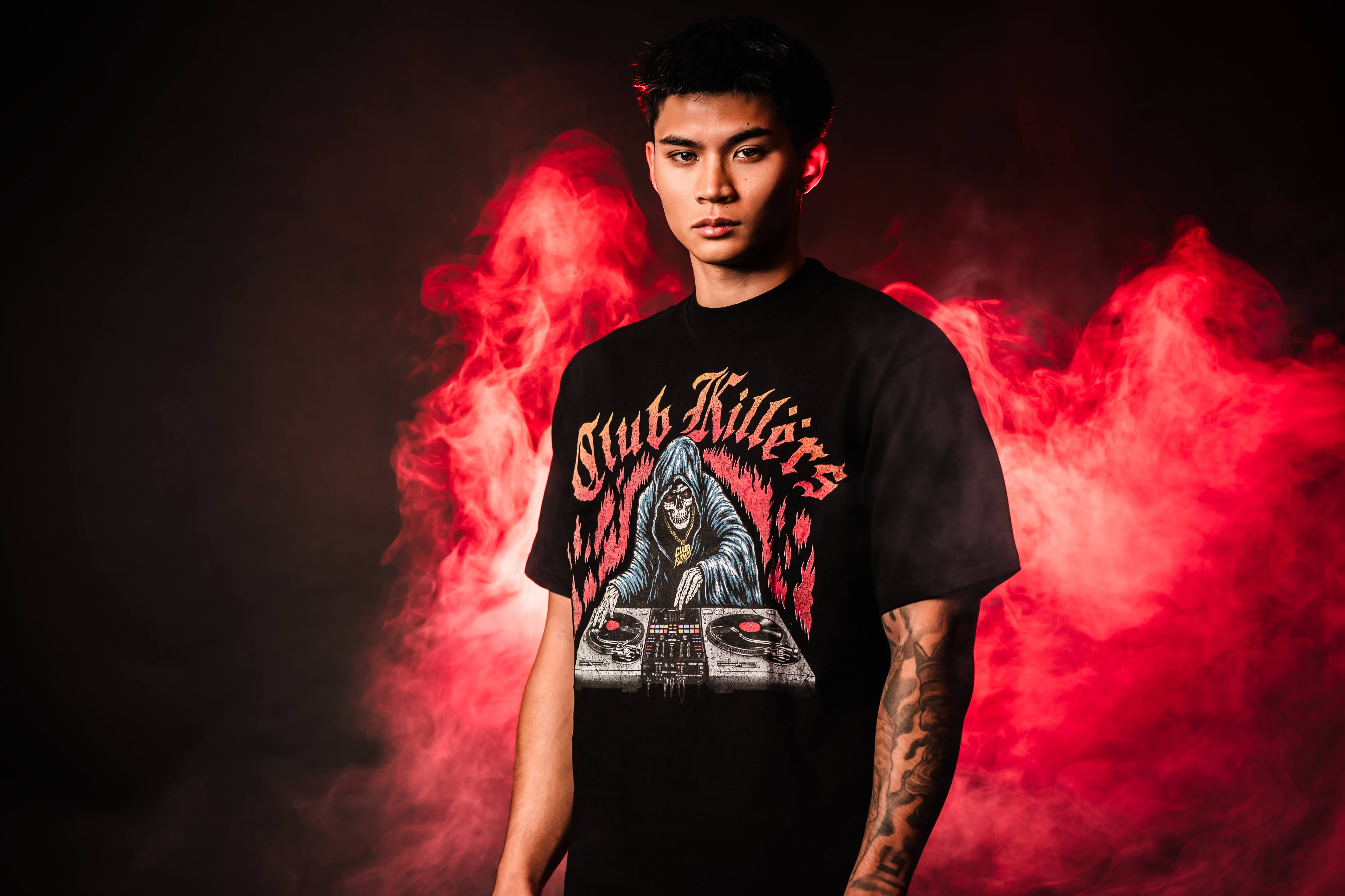 FRESH TILL DEATH STANDARD OVERSIZED FIT TEE