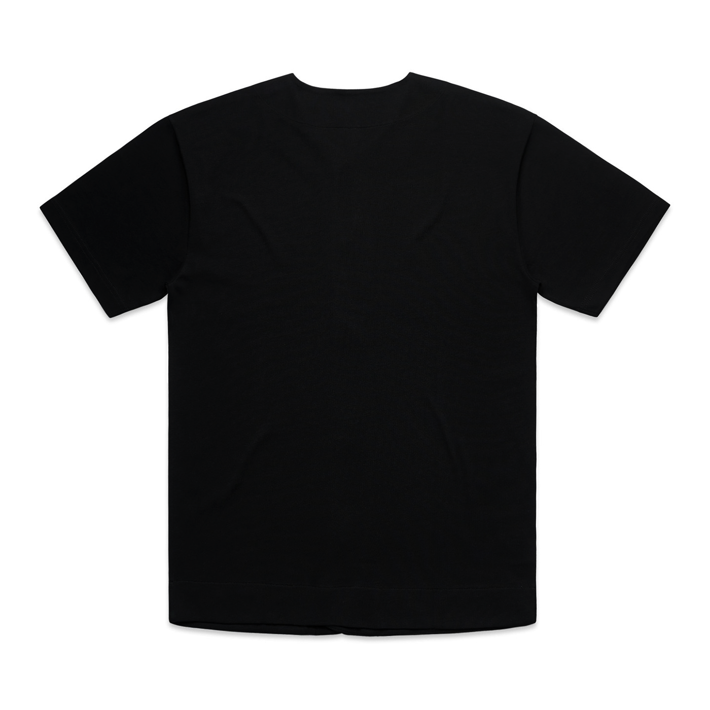 MAJOR LEAGUE KILLER CK LOGO BLACK BASEBALL JERSEY - RELXED FIT
