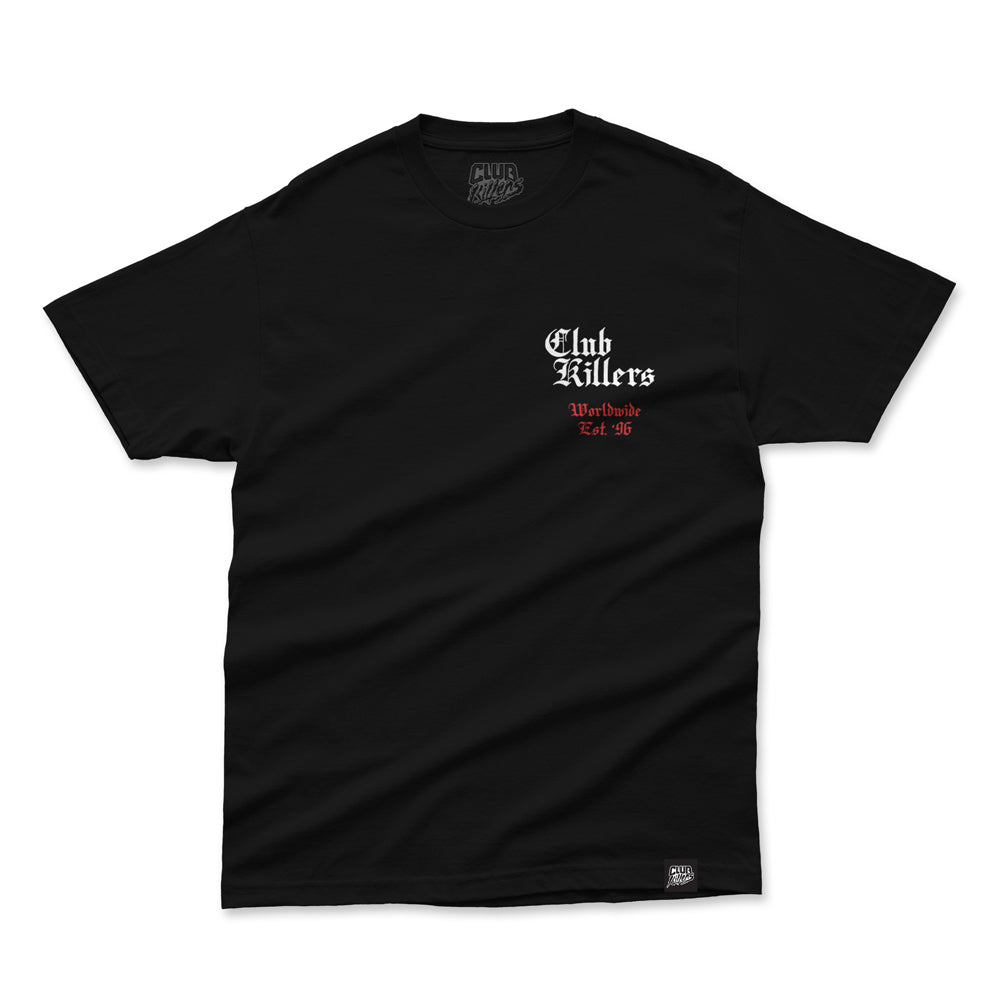 Killer Rose Heavy T-Shirt - Black