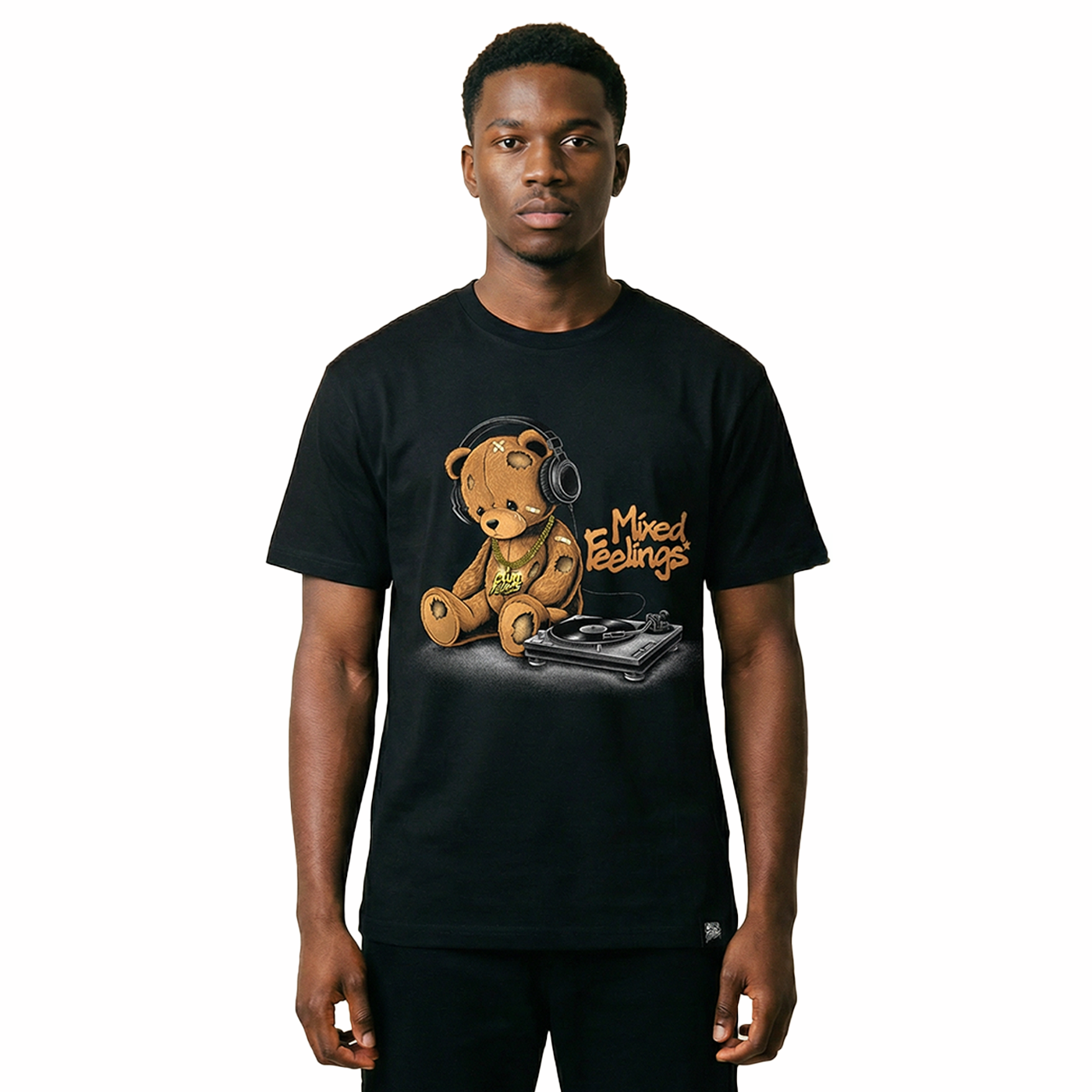 CLUBKILLERS MIXED FEELINGS BLACK TEE