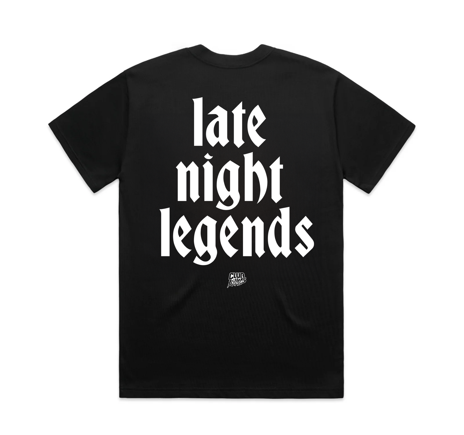 LATE NIGHT LEGENDS TEE (BLACK)