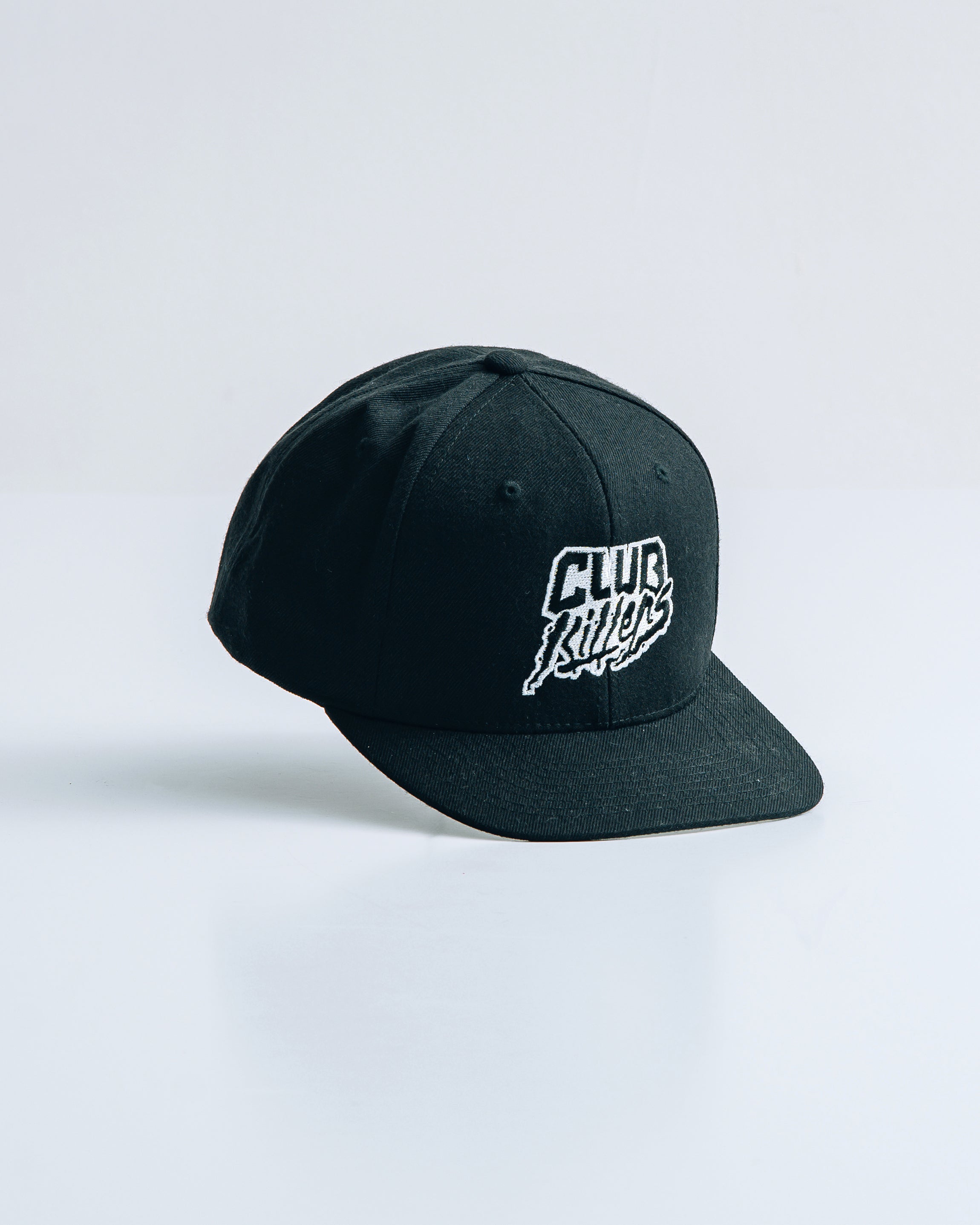 Embroidered Club Killers Logo Snapback - Black