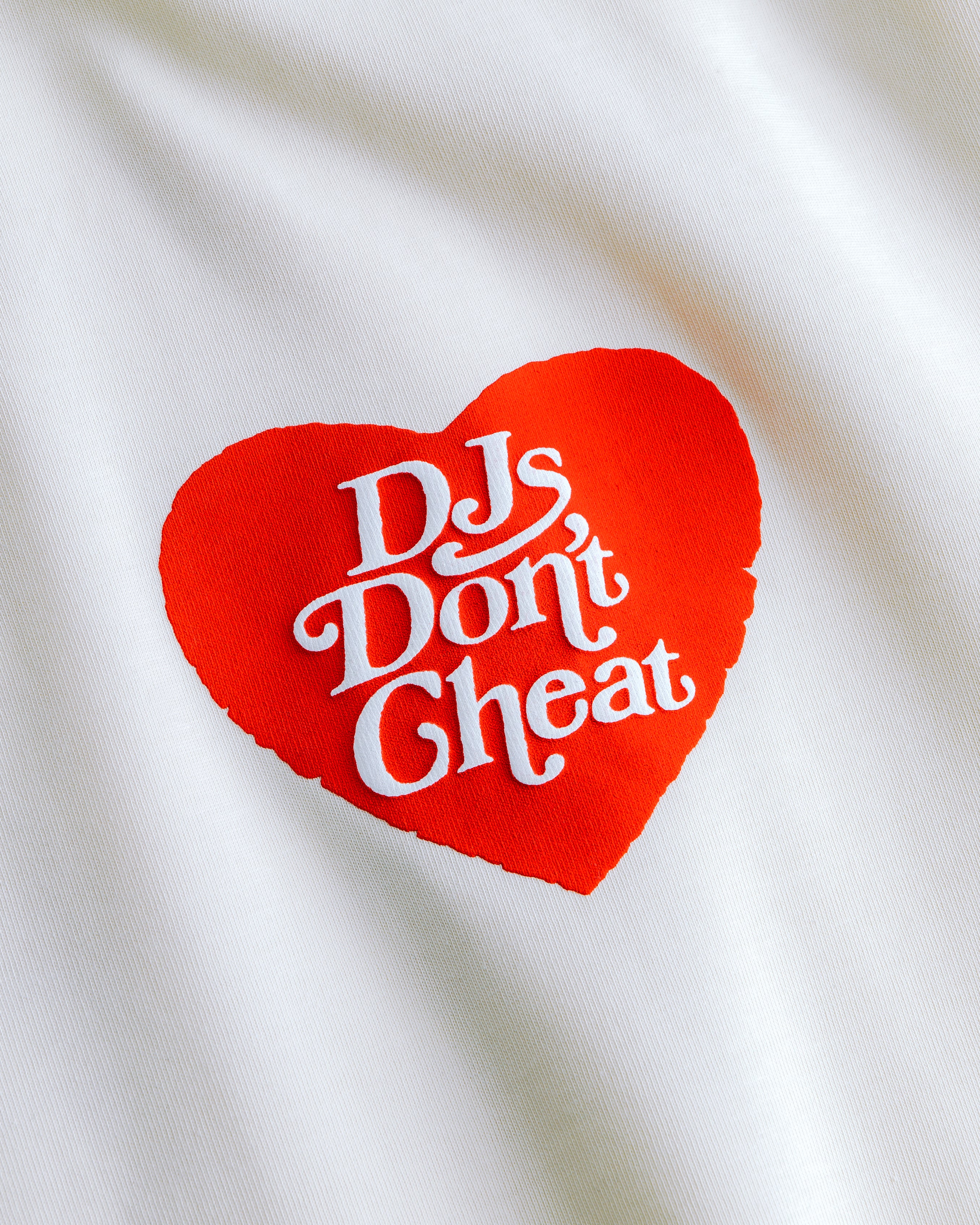 DJ's Don't Cheat Tee (Cream)