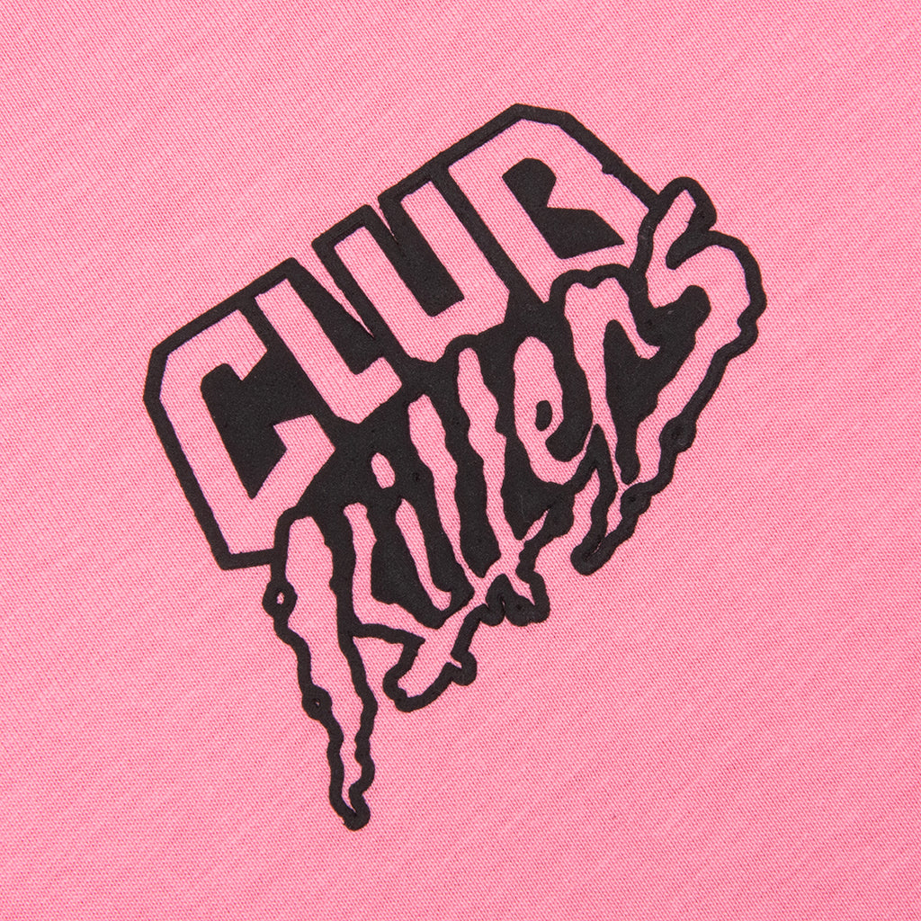 CLUBKILLERS ESSENTIALS LOGO TEE - PINK REGULAR FIT