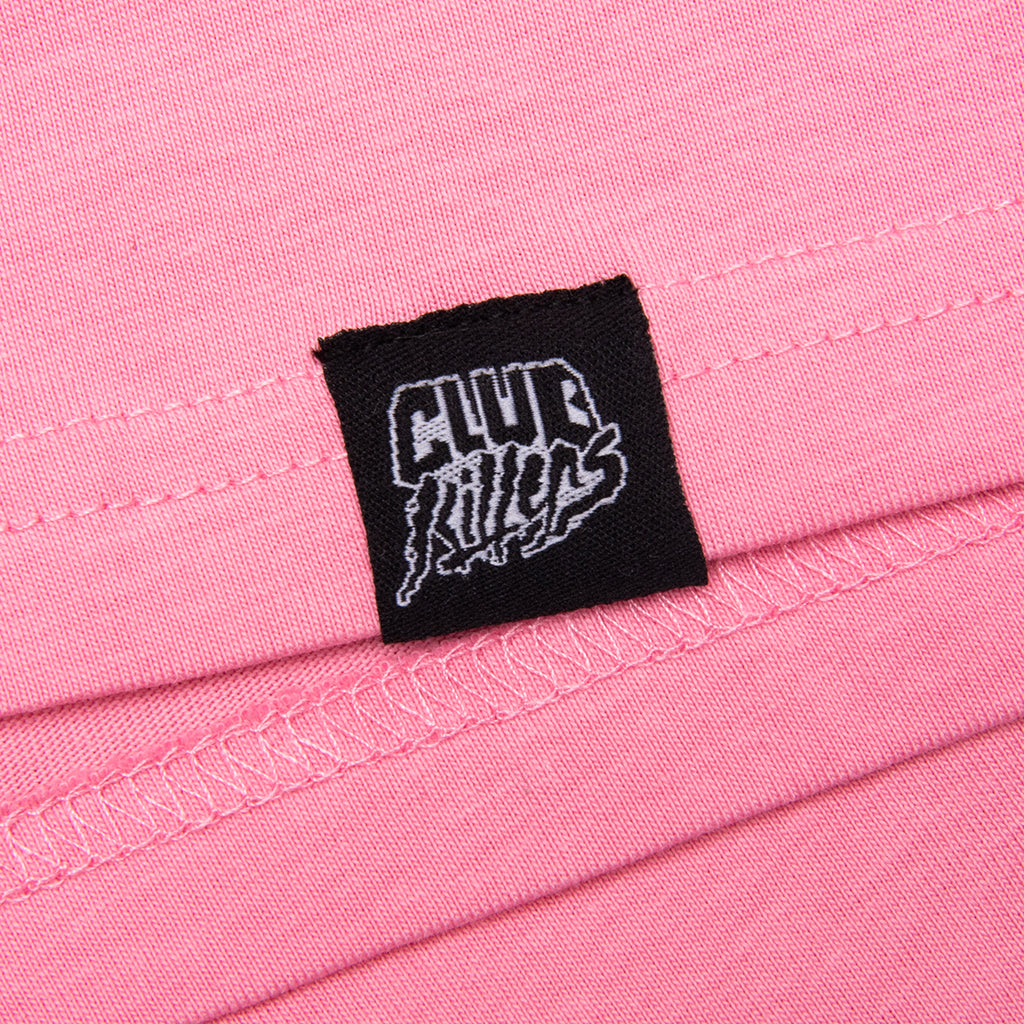 CLUBKILLERS ESSENTIALS LOGO TEE - PINK REGULAR FIT