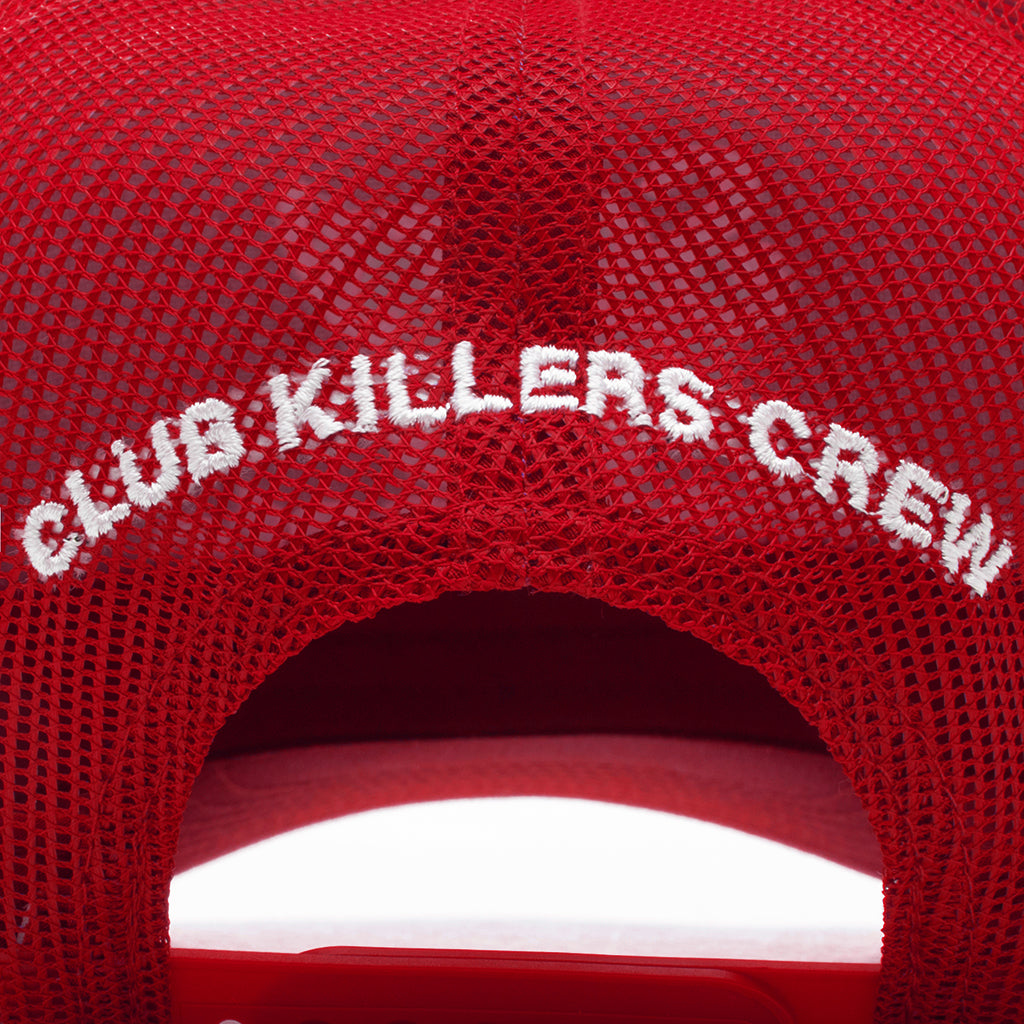 SORRY NO REQUESTS - RED CUSTOM TRUCKER HAT