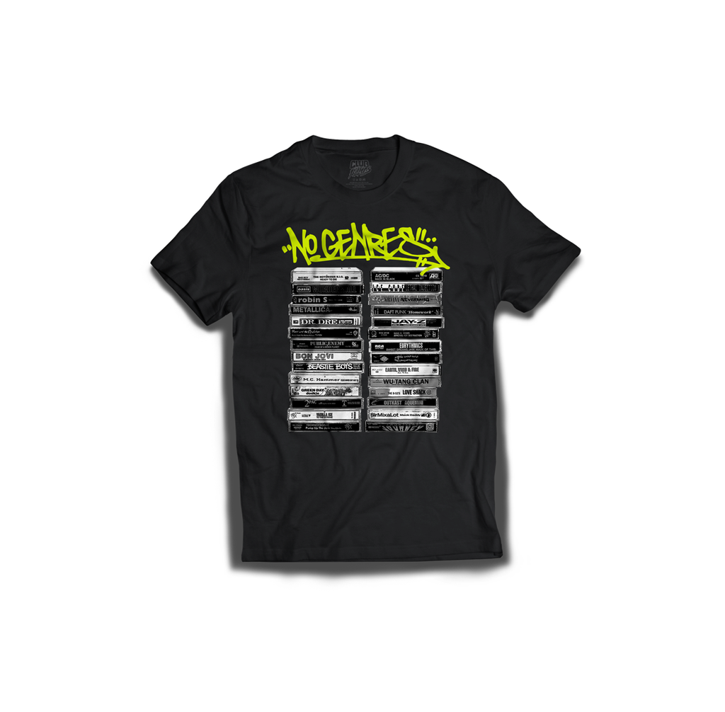No Genres Vol. 2 T-Shirt - Black